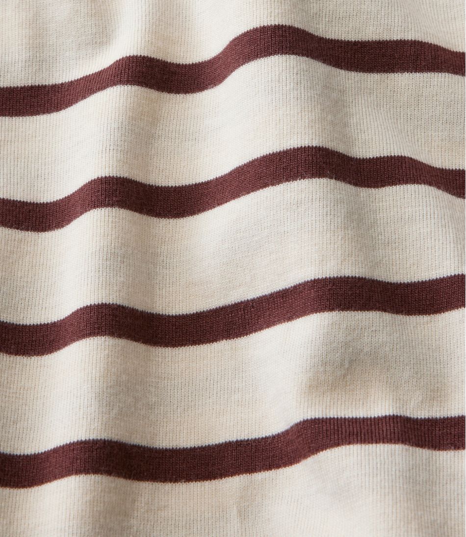Men's Signature Northwoods Henley, Long-Sleeve, Stripe / L.L.Bean