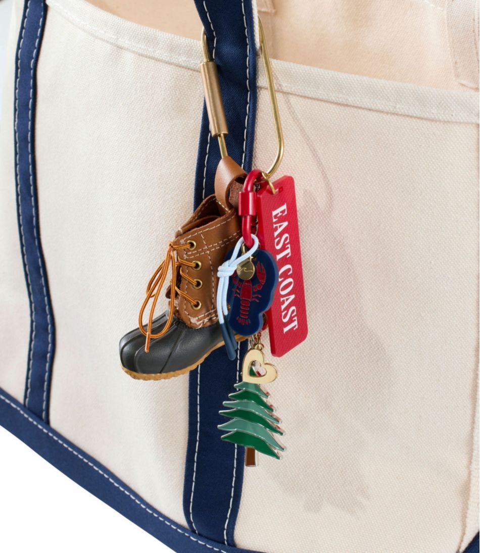 Embroidered Patch Charm, Whale / L.L.Bean