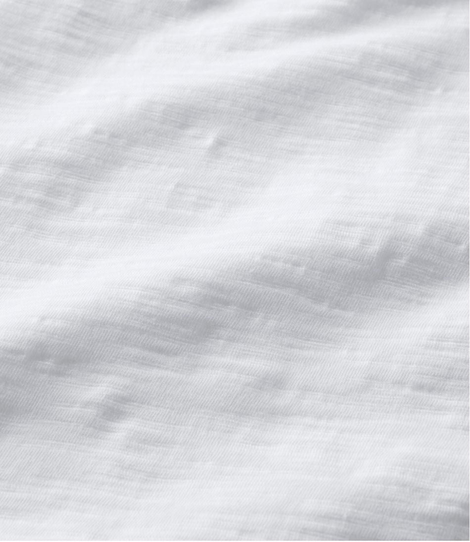 Women's Signature Slub Tee, Short-Sleeve Henley / L.L.Bean