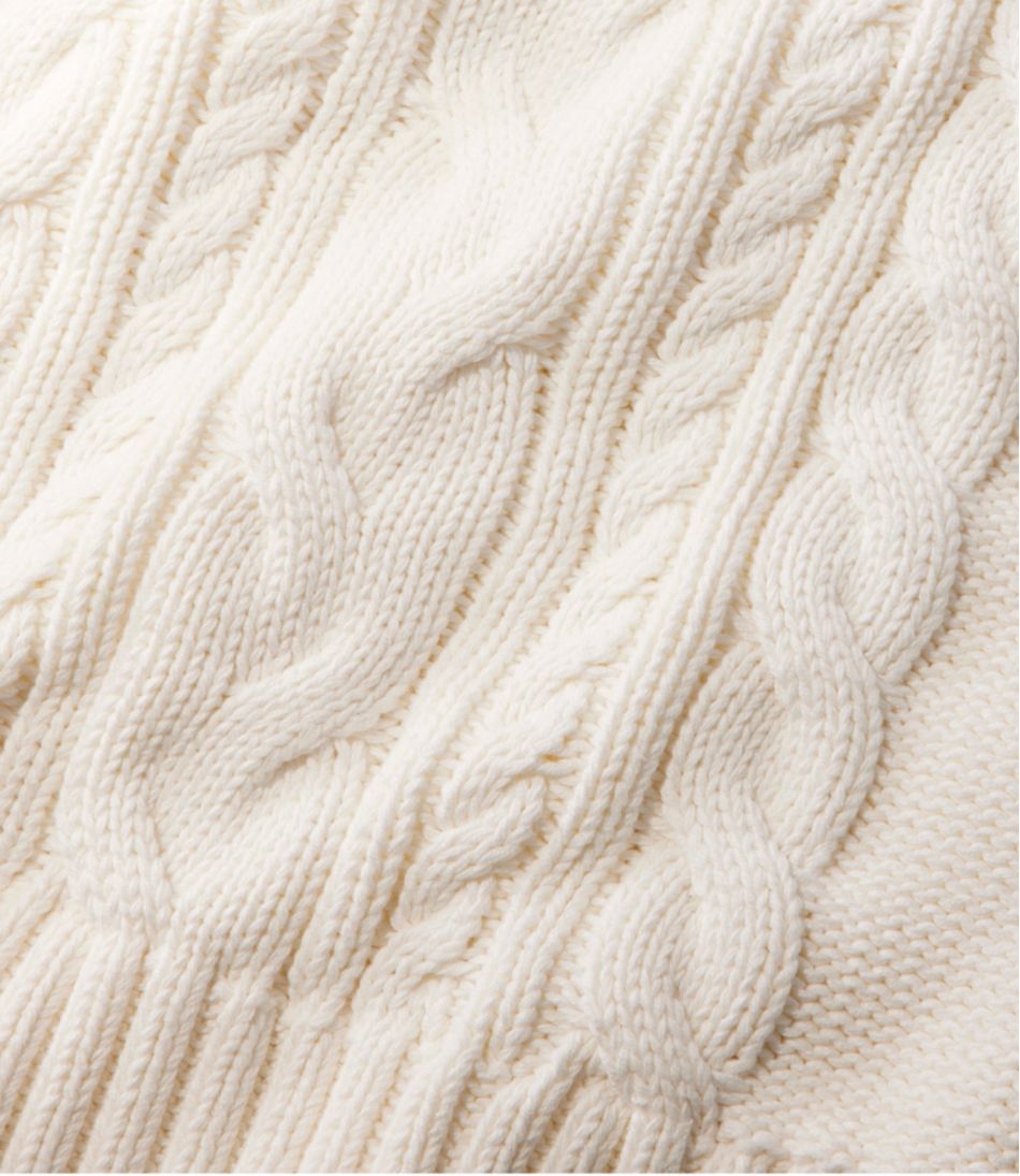 Women's Double L® Cable Sweater, Crewneck / L.L.Bean