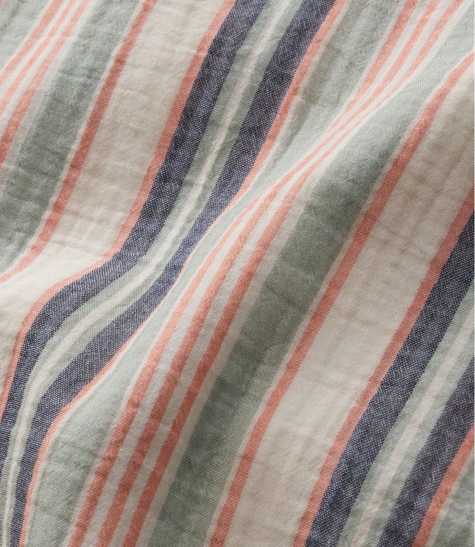 Women's Cloud Gauze Short-Sleeve Shift Dress, Stripe / L.L.Bean