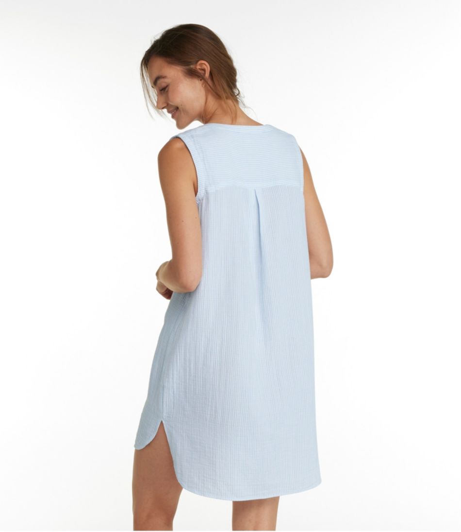 Women's Cloud Gauze Cover-Up Dress, Stripe / L.L.Bean