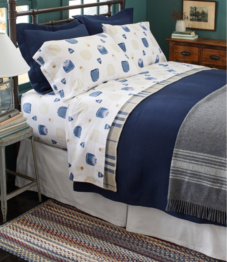 Box Pleat Bed Skirt / L.L.Bean