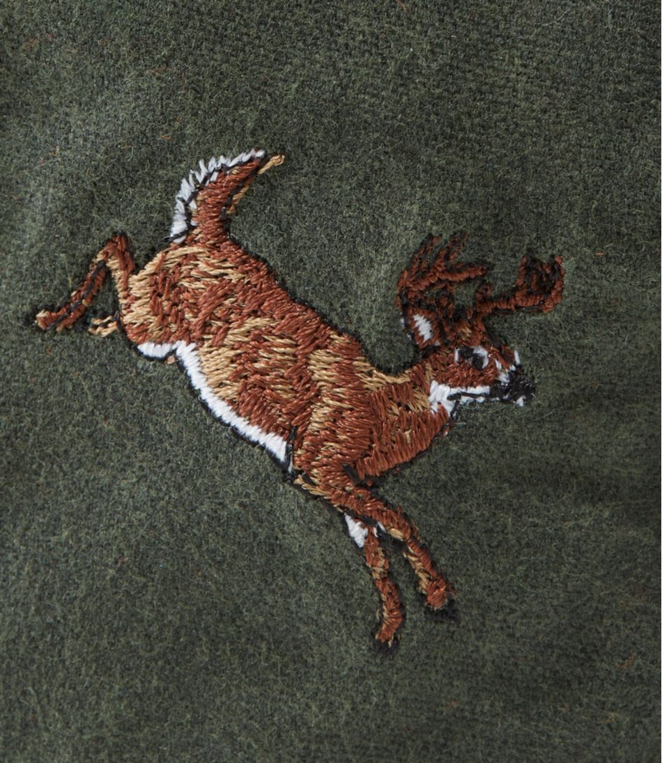 Adults' MIF&W Waxcloth Hat, White-Tailed Deer / L.L.Bean