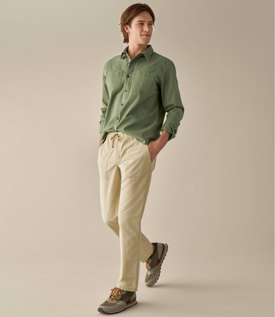 Men's Sunwashed Pants, Standard Fit, Straight Leg / L.L.Bean