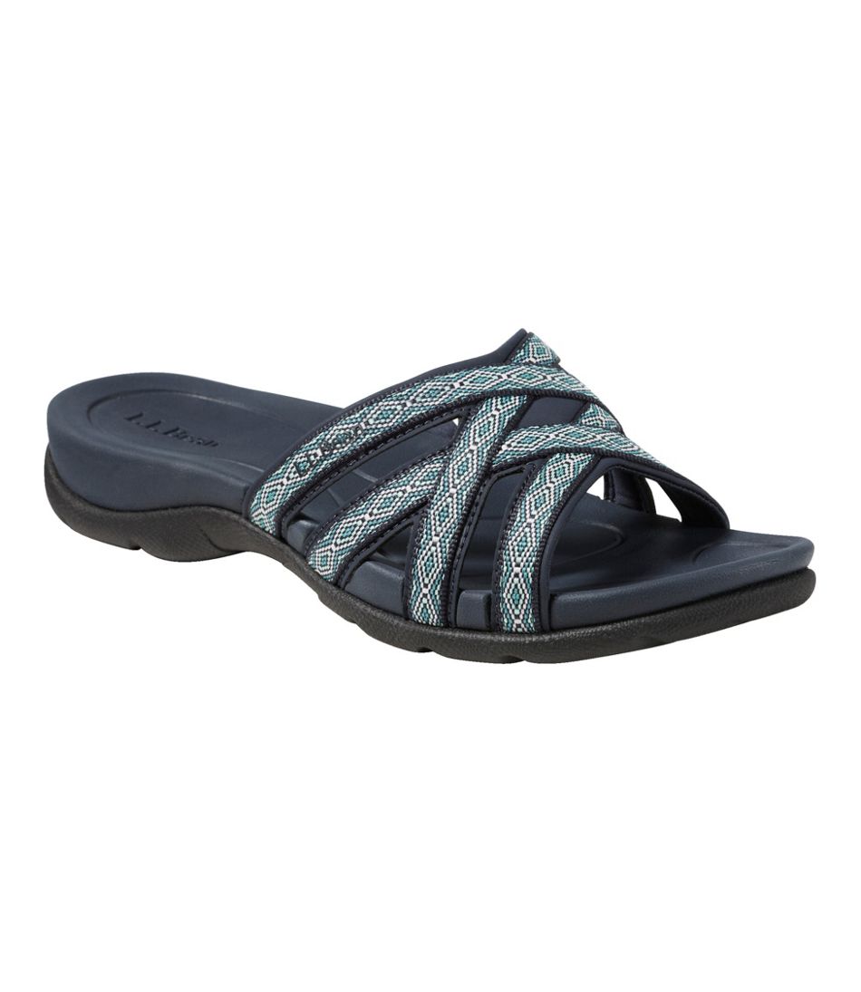 Women's Boothbay Slide Sandals, Print / L.L.Bean