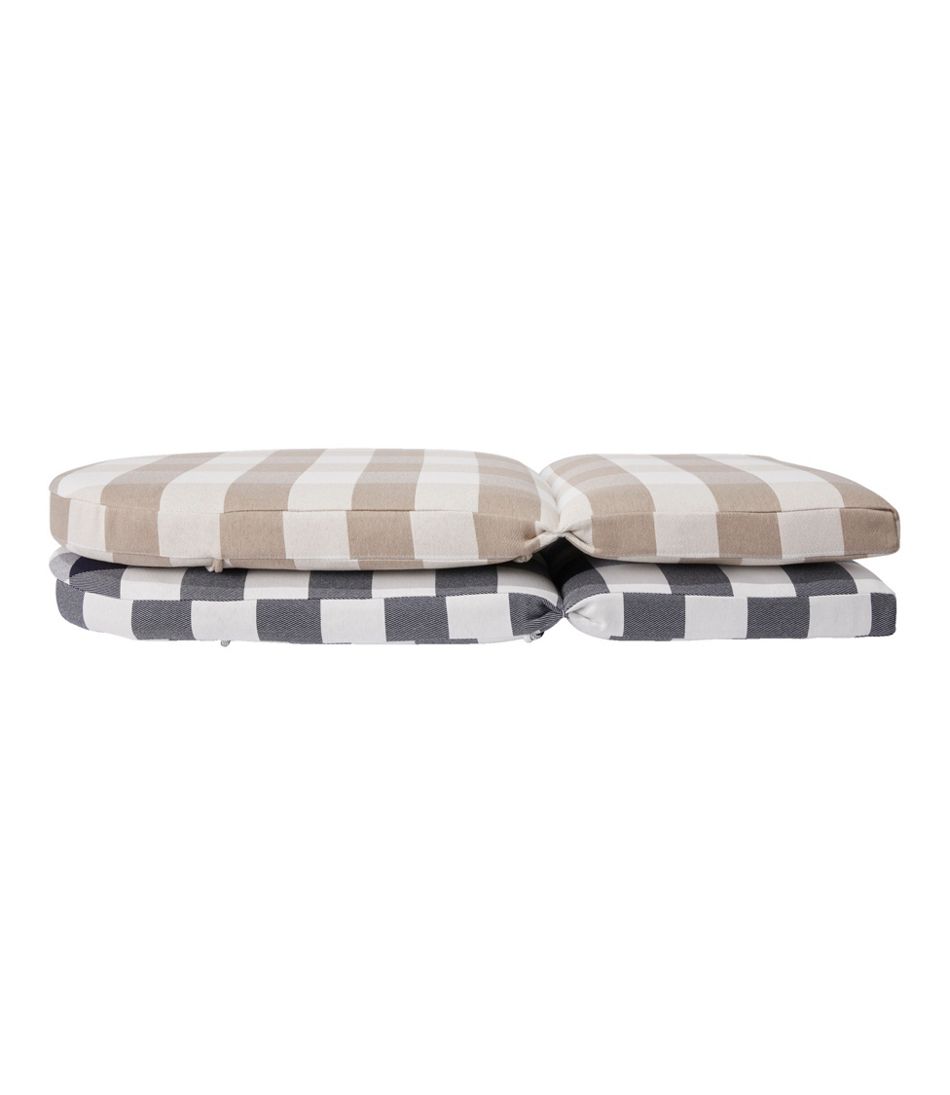 Adirondack Chair Seat and Back Cushion, Buffalo Plaid / L.L.Bean