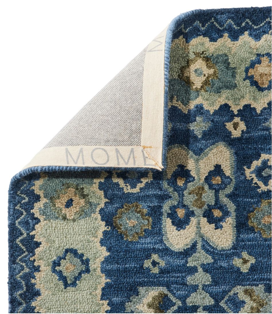 Double Border Wool Hooked Runner / L.L.Bean