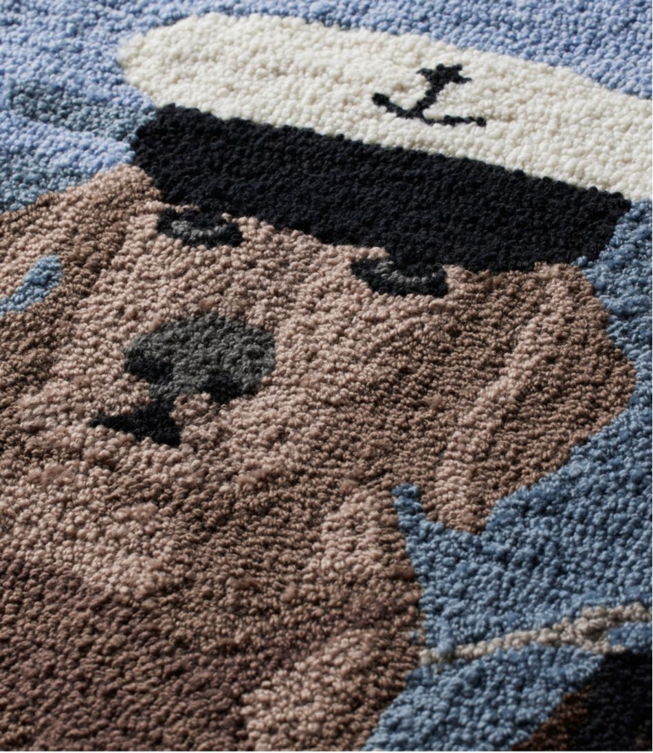 Indoor/Outdoor Vacationland Runner, Seaside Dogs / L.L.Bean