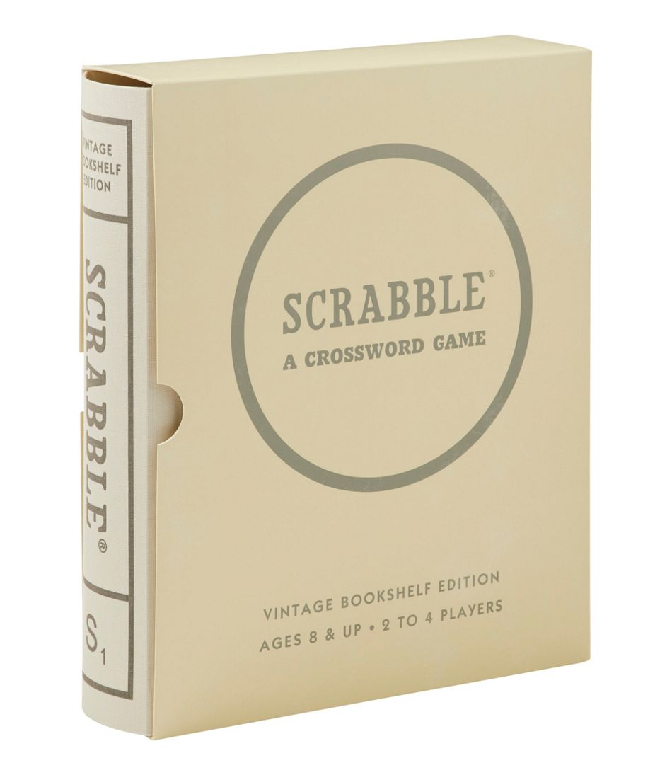Scrabble Vintage Bookshelf Game / L.L.Bean