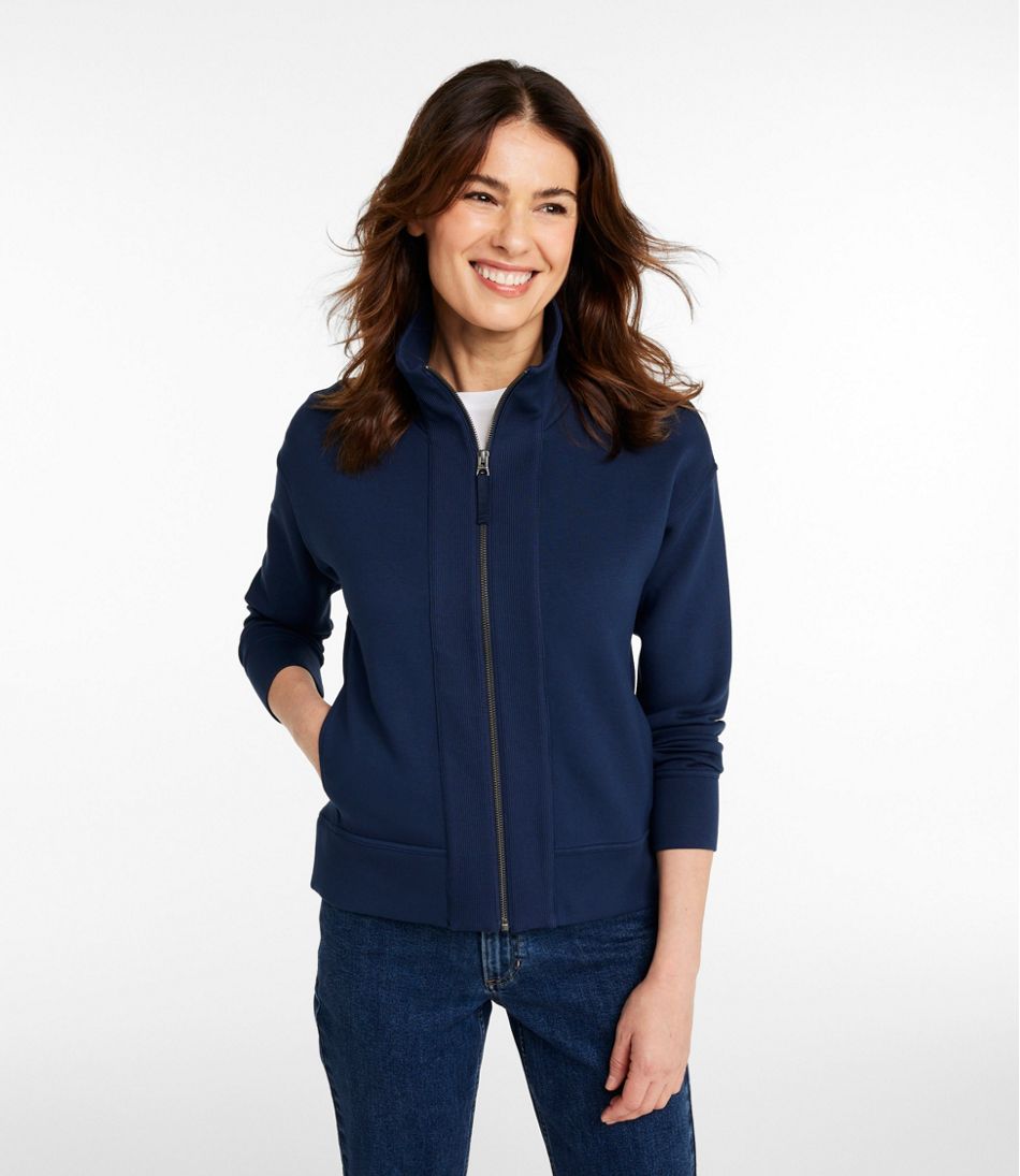 Women's CloudSoft Top, Full-Zip / L.L.Bean