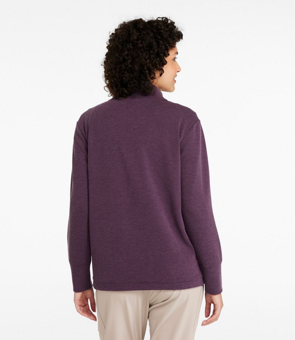 Women's Mountainside Micro Waffle Pullover / L.L.Bean