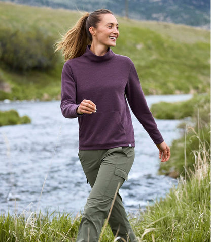 Women's Mountainside Micro Waffle Pullover / L.L.Bean