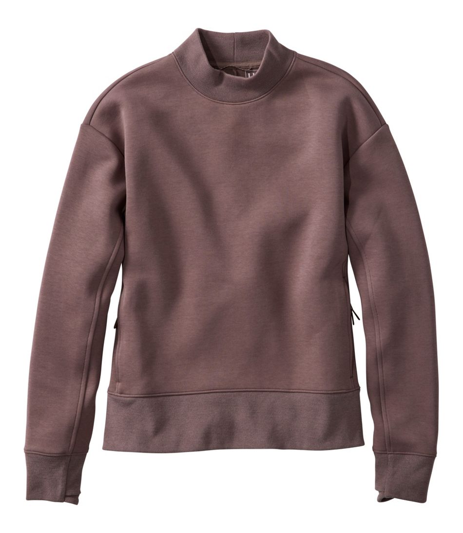 Women's Multisport Mockneck Pullover Sweatshirt / L.L.Bean