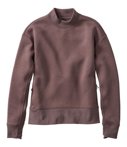 Women's Multisport Mockneck Pullover Sweatshirt / L.L.Bean
