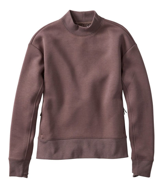Women's Multisport Mockneck Pullover Sweatshirt / L.L.Bean