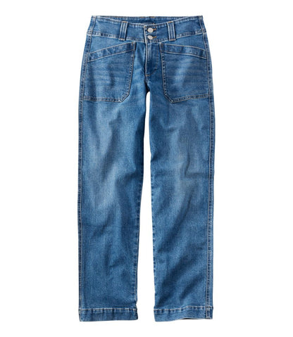 Women's 1912 Field Denim Pants, Mid-Rise Ankle Utility / L.L.Bean