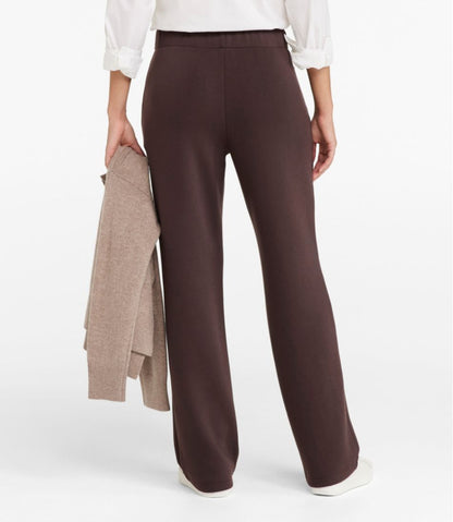 Women's CloudSoft Pants, Mid-Rise Straight-Leg / L.L.Bean