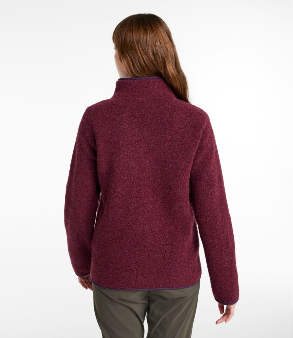 Women's All Season Wool Fleece Full-Zip Jacket / L.L.Bean