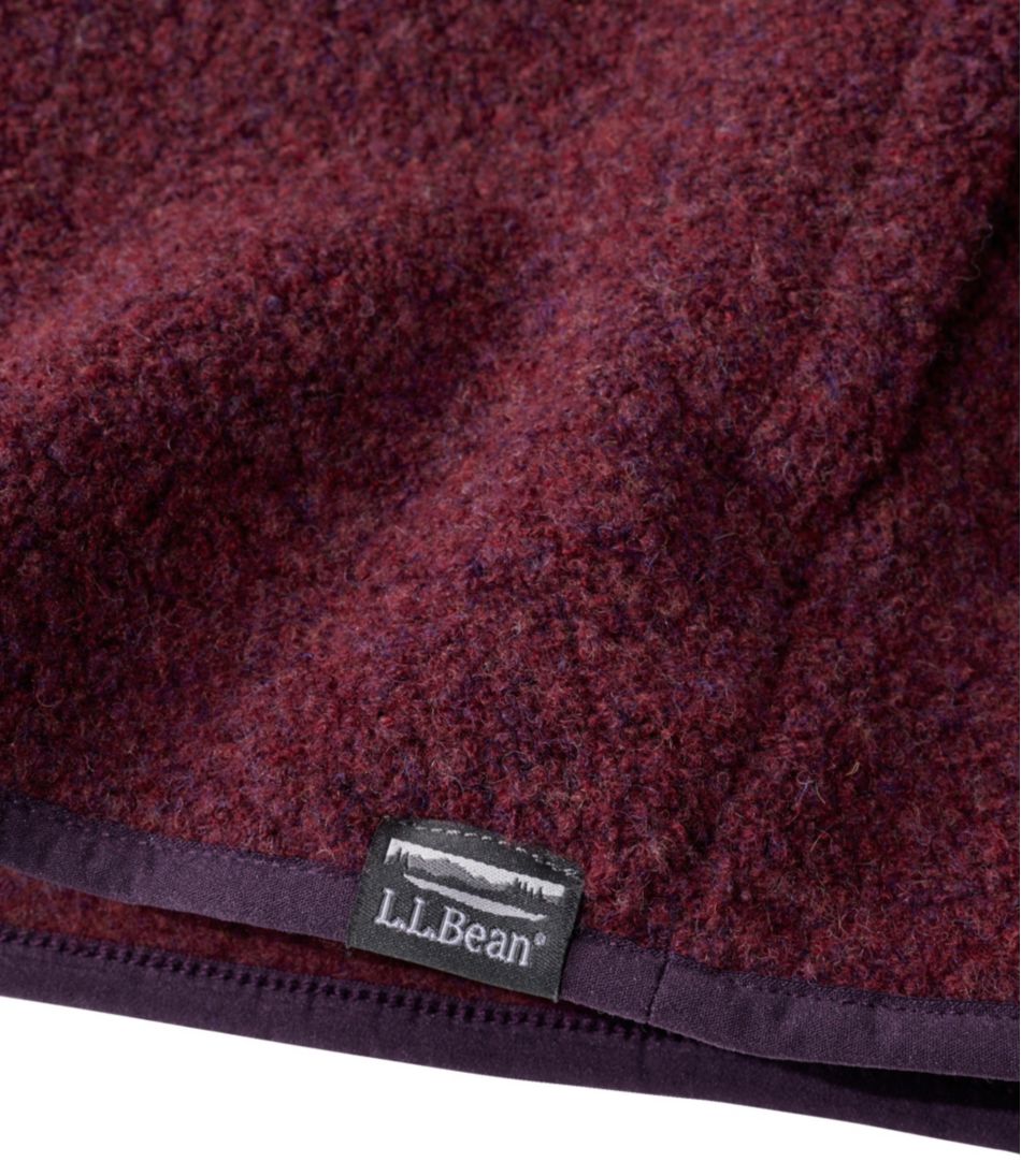 Women's All Season Wool Fleece Full-Zip Jacket / L.L.Bean