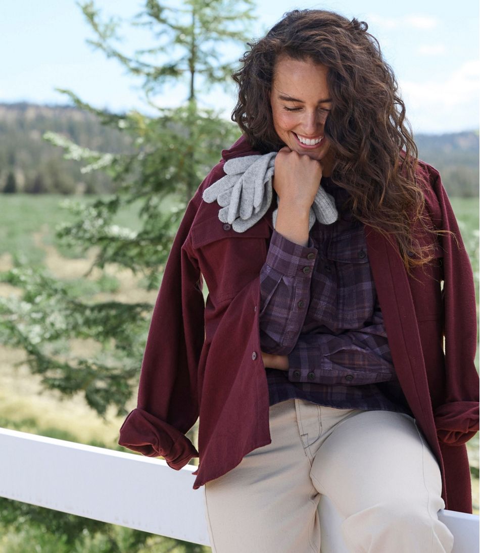 Women's Sunwashed Corduroy Shirt / L.L.Bean