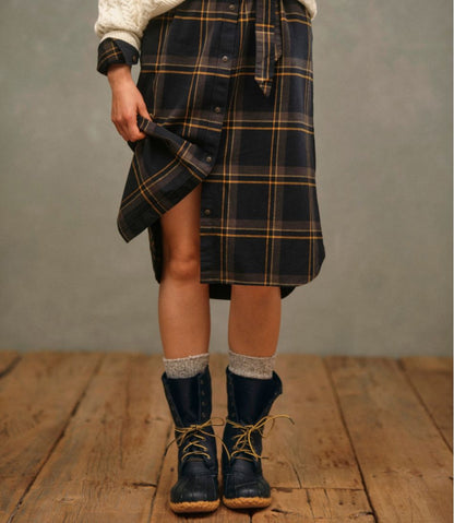 Women's Signature Camp Flannel Midi Dress / L.L.Bean