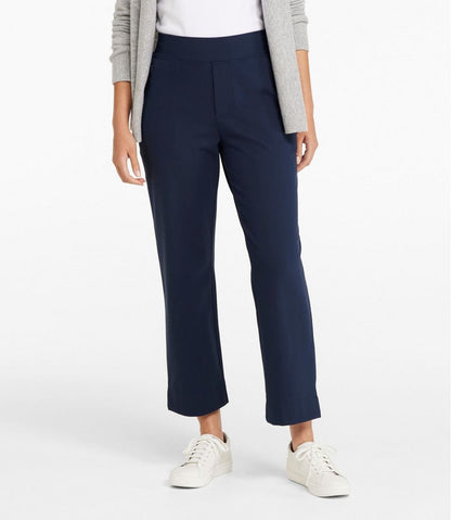 Women's Go-Anywhere Pants, High-Rise Straight-Leg Ankle / L.L.Bean