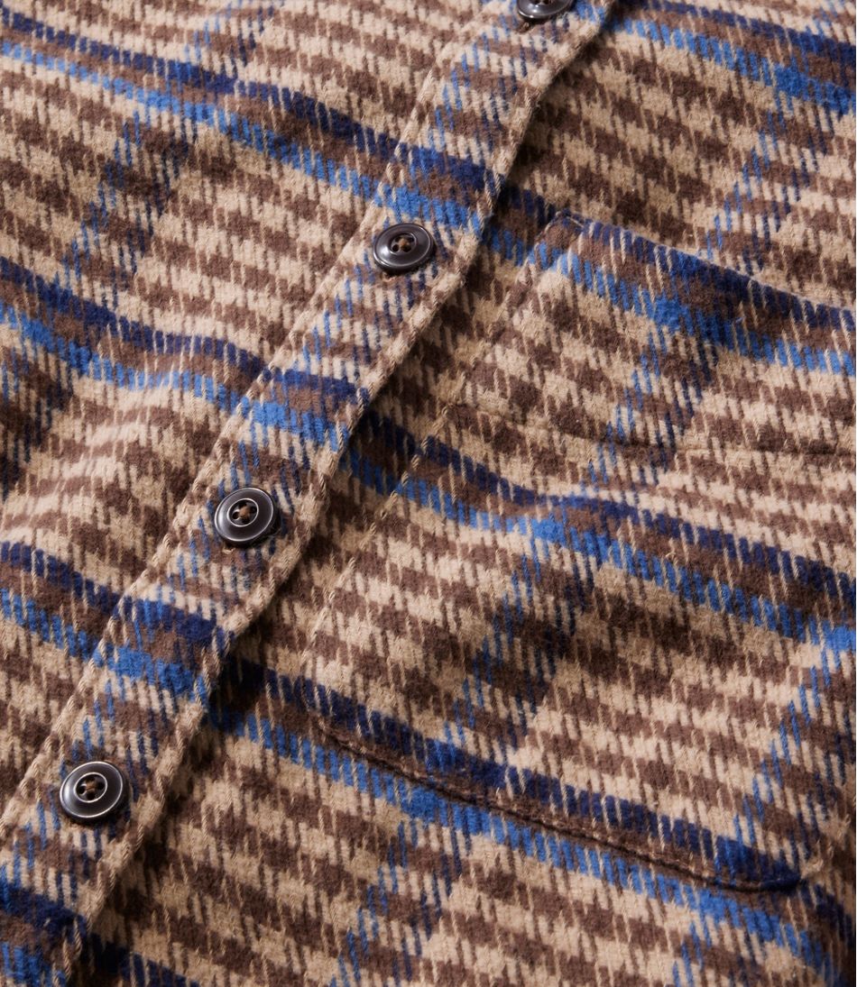 Women's Signature 1933 Collarless Chamois Tunic, Plaid / L.L.Bean