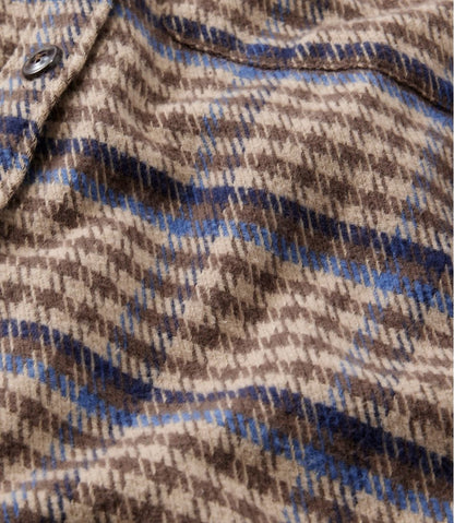 Women's Signature 1933 Collarless Chamois Tunic, Plaid / L.L.Bean
