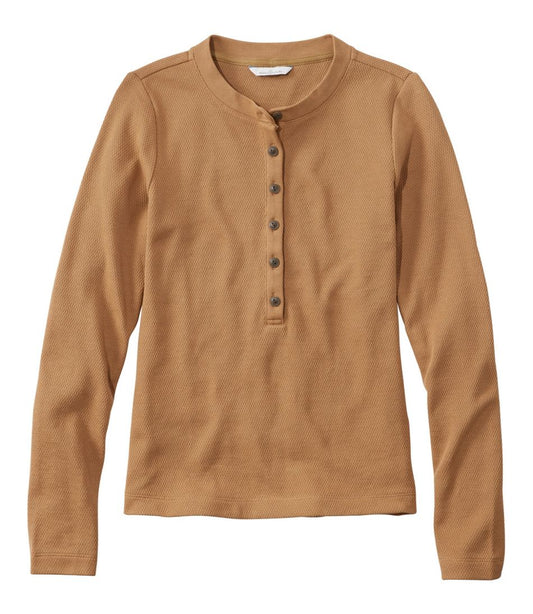Women's Signature Premium Thermal Tops, Long-Sleeve Henley Shirt / L.L.Bean