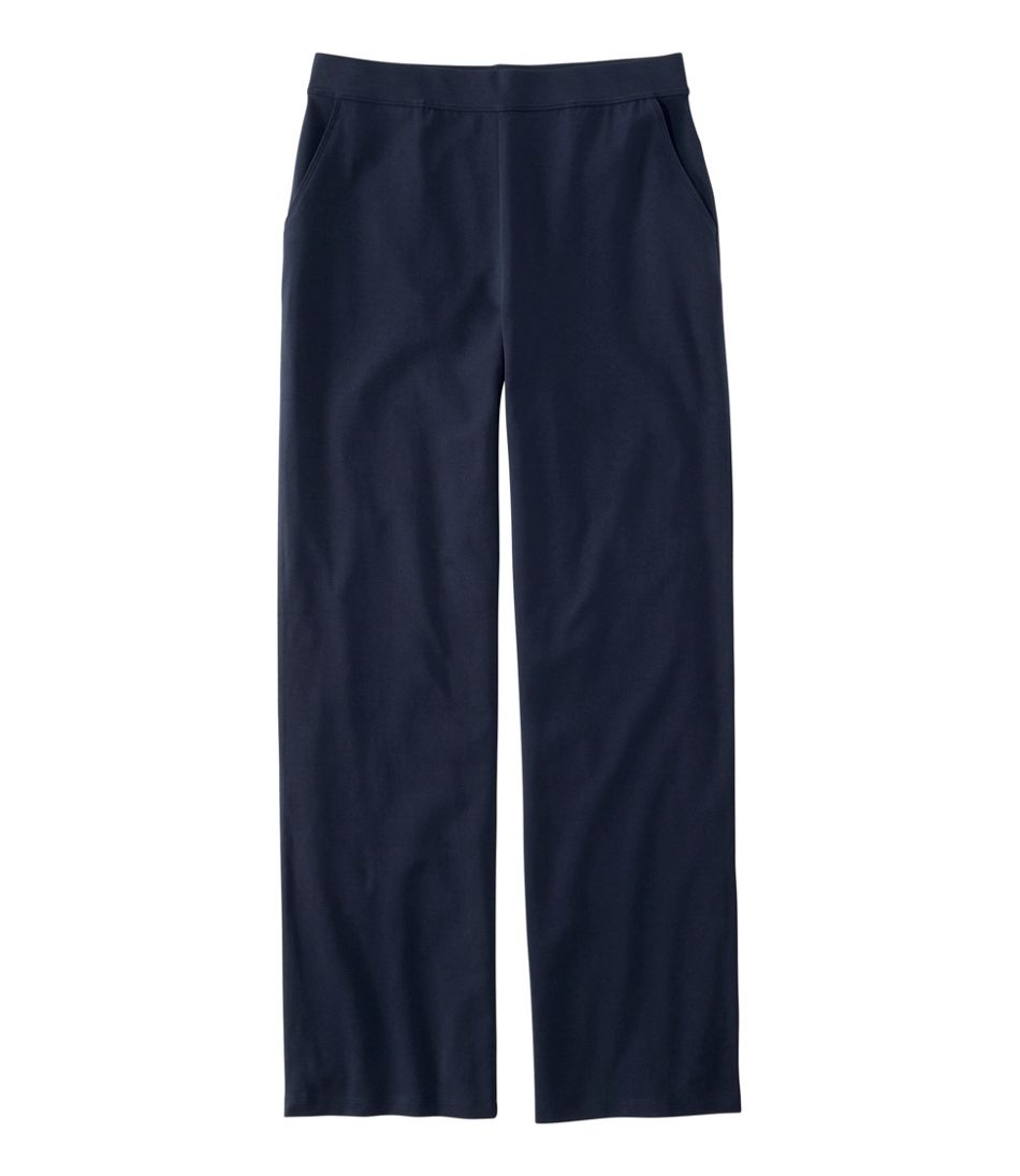 Women's Perfect Fit Pants, Wide Straight-Leg / L.L.Bean