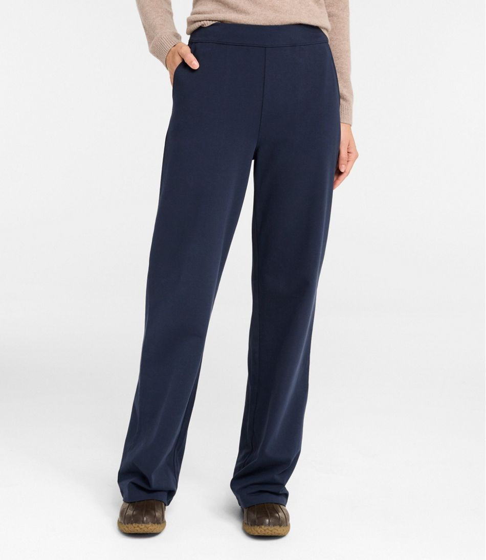 Women's Perfect Fit Pants, Wide Straight-Leg / L.L.Bean