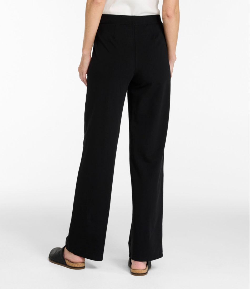 Women's Perfect Fit Pants, Wide Straight-Leg / L.L.Bean