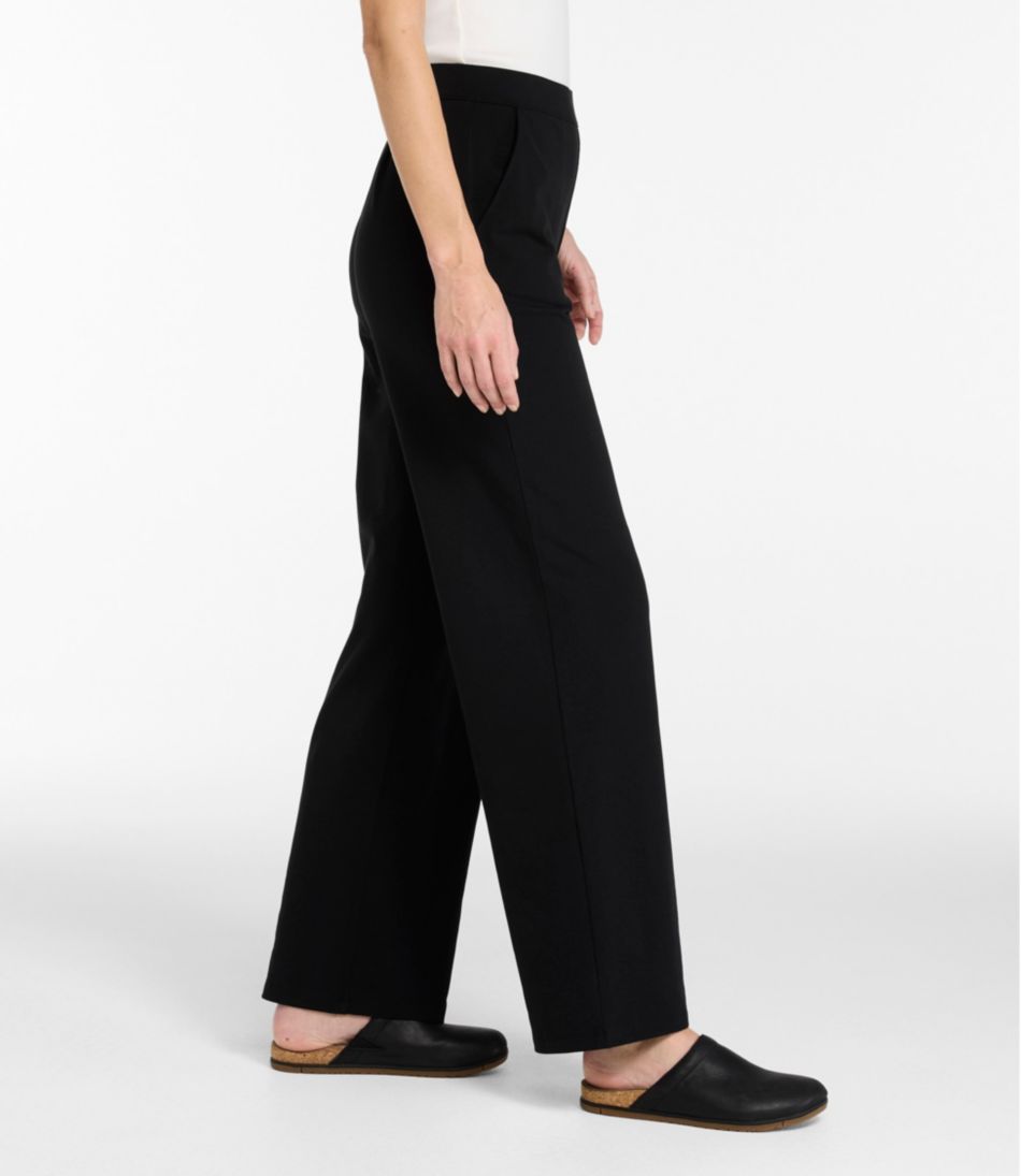 Women's Perfect Fit Pants, Wide Straight-Leg / L.L.Bean