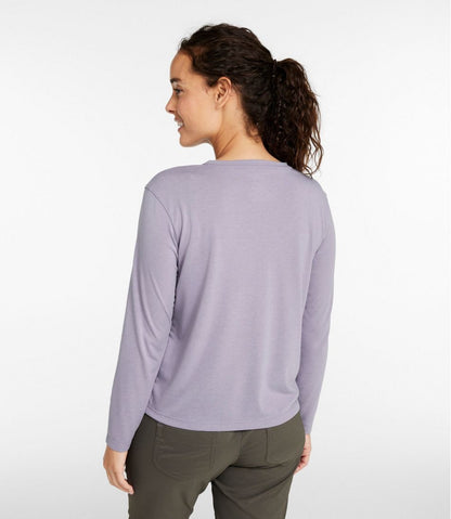 Women's Vista Camp V-Neck Pocket Tee, Long-Sleeve / L.L.Bean