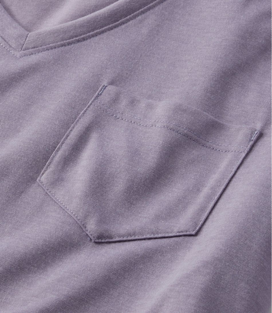 Women's Vista Camp V-Neck Pocket Tee, Long-Sleeve / L.L.Bean