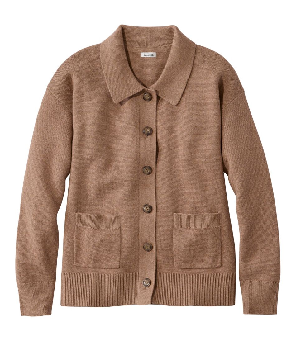 Women's Wicked Soft Cotton/Cashmere Cardigan / L.L.Bean