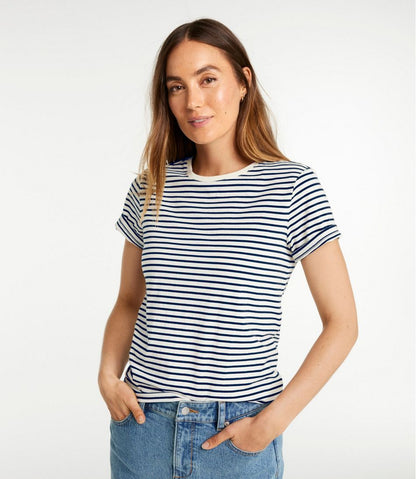 Women's Signature Premium Essential Tee, Short-Sleeve Novelty / L.L.Bean