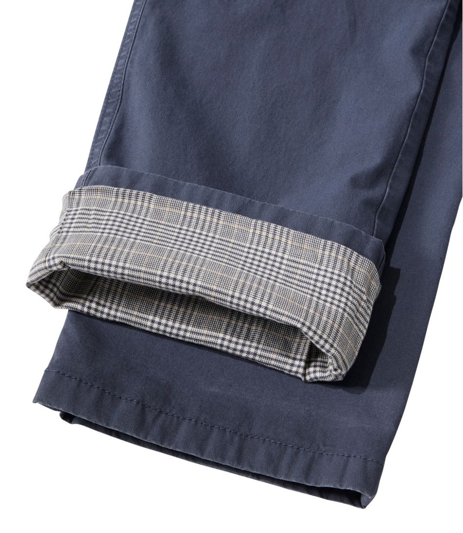 Women's 207 Vintage Cotton Canvas Pants, Mid-Rise Straight-Leg Cargo Lined / L.L.Bean