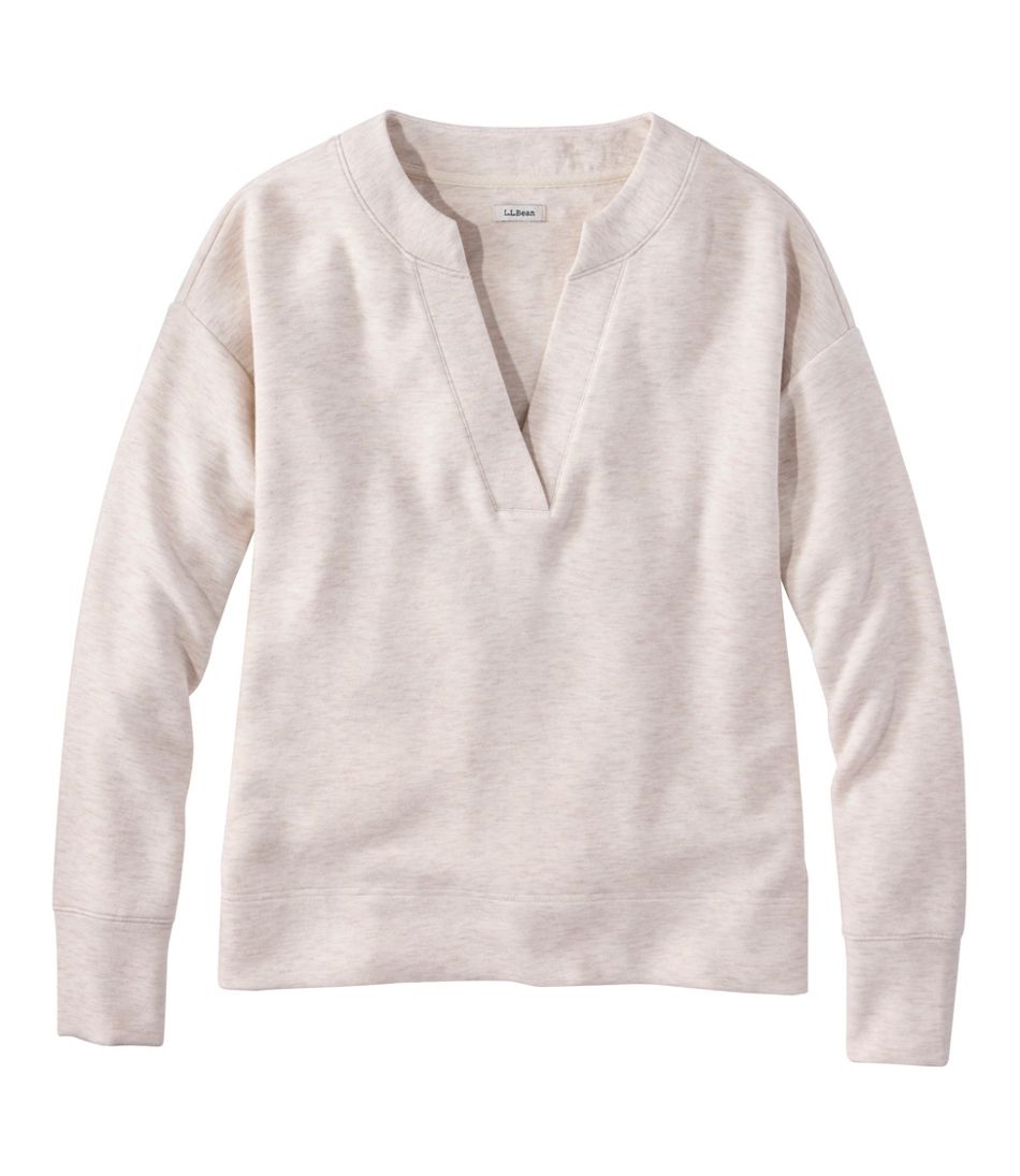 Women's CloudSoft Splitneck Pullover / L.L.Bean