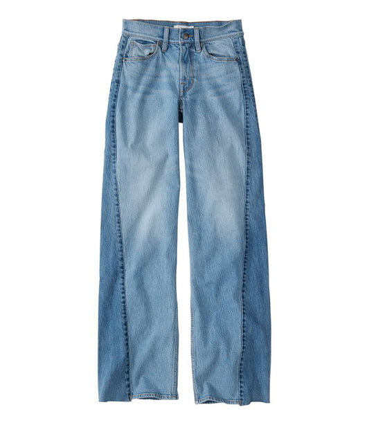 Women's Signature 1912 Premium Jeans, High-Rise Relaxed Wide-Leg / L.L.Bean