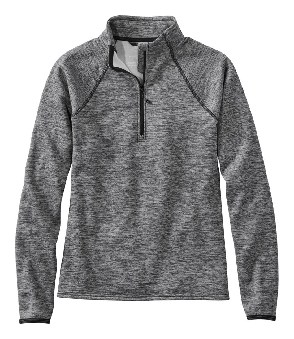 Women's Primaloft ThermaStretch Fleece 1/4 Zip Pullover / L.L.Bean