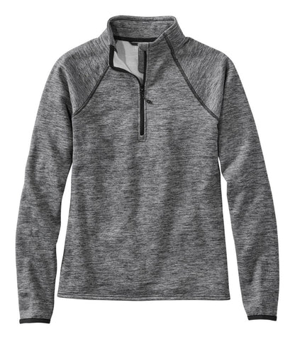 Women's Primaloft ThermaStretch Fleece 1/4 Zip Pullover / L.L.Bean