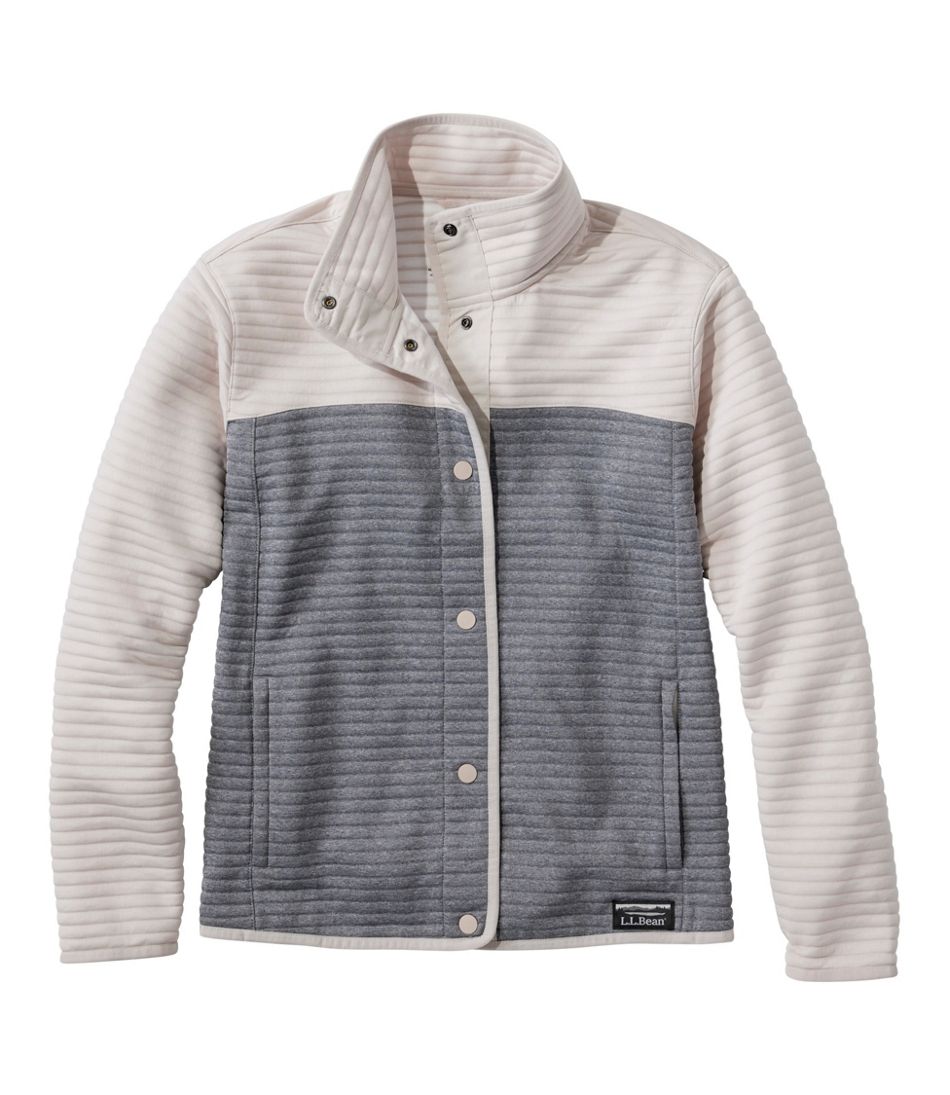 Women's Airlight Snap Front Jacket, Colorblock / L.L.Bean