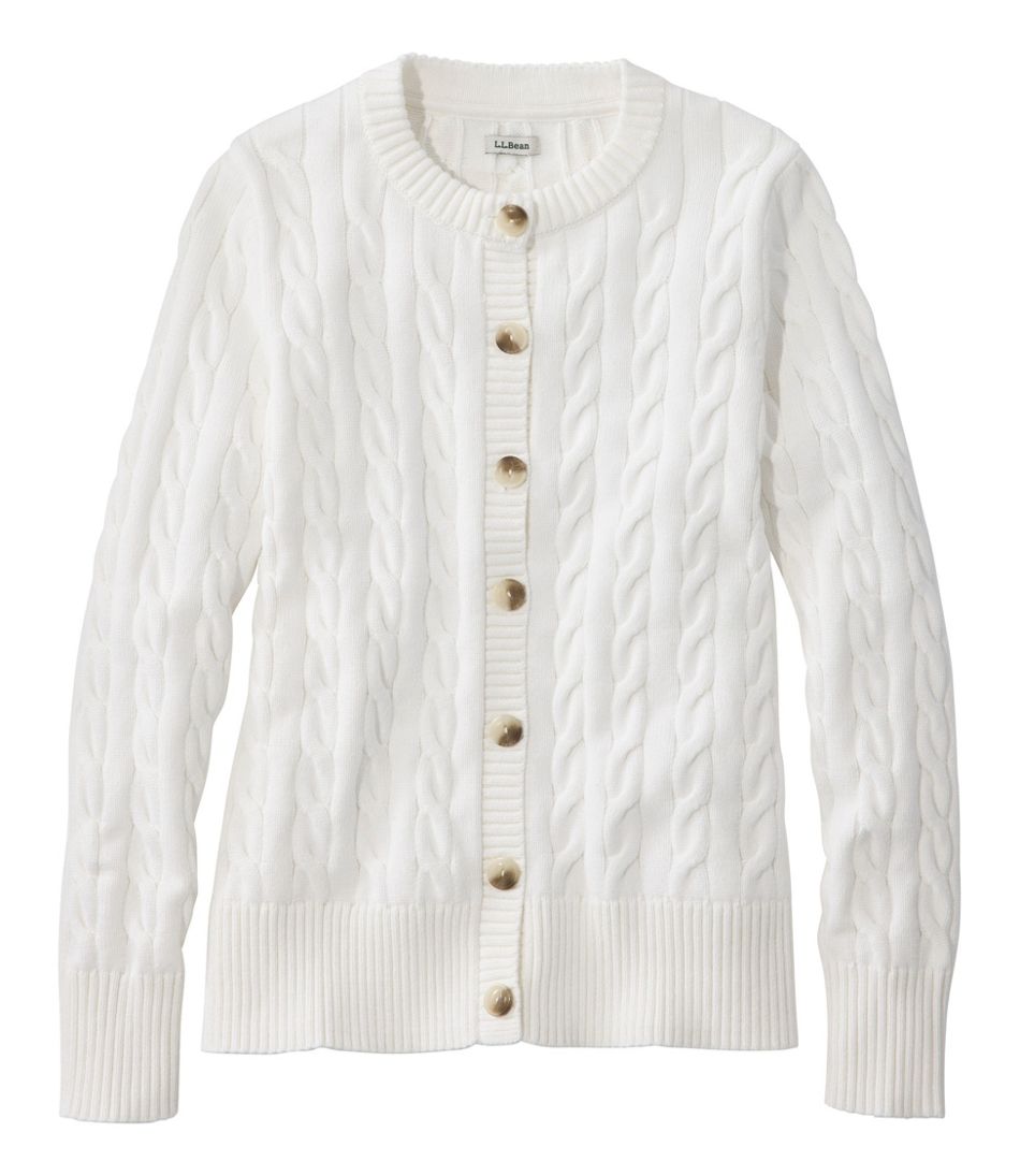 Women's The Original Double L® Sweater, Cable Cardigan / L.L.Bean
