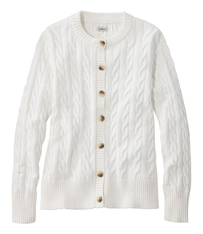 Women's The Original Double L® Sweater, Cable Cardigan / L.L.Bean