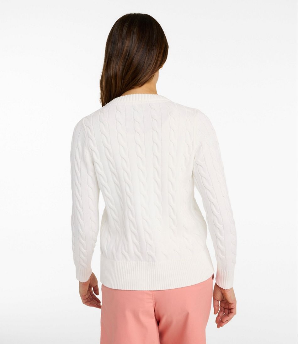 Women's The Original Double L® Sweater, Cable Cardigan / L.L.Bean