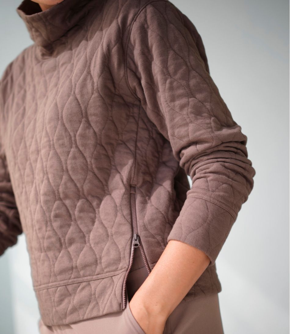 Women's VentureSoft Quilted Funnelneck Pullover / L.L.Bean