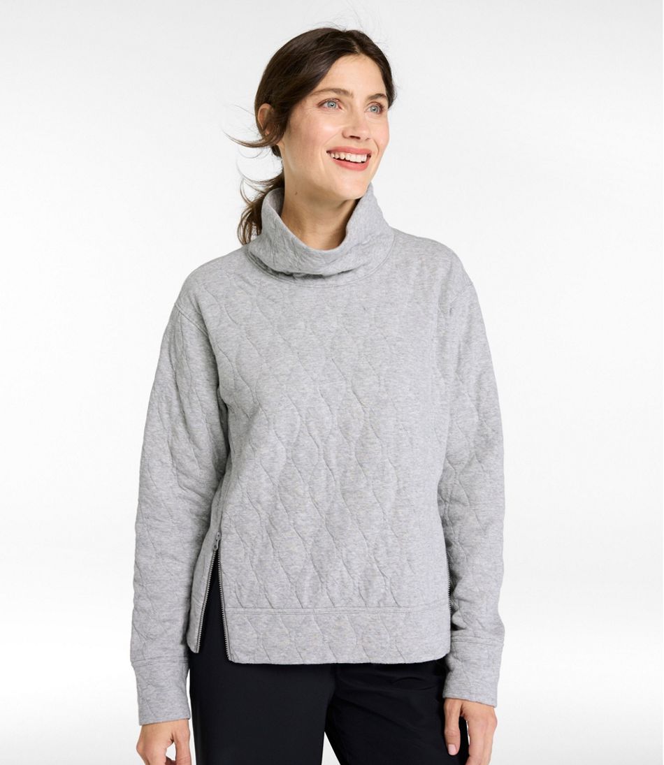 Women's VentureSoft Quilted Funnelneck Pullover / L.L.Bean