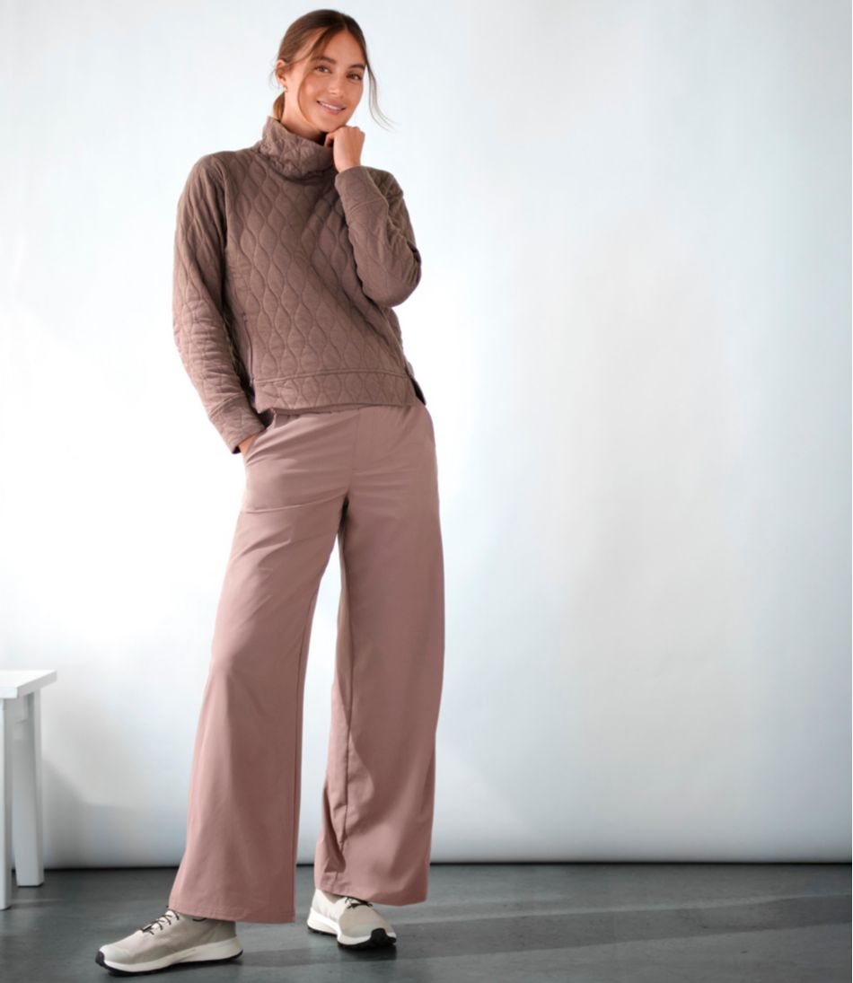 Women's VentureSoft Quilted Funnelneck Pullover / L.L.Bean